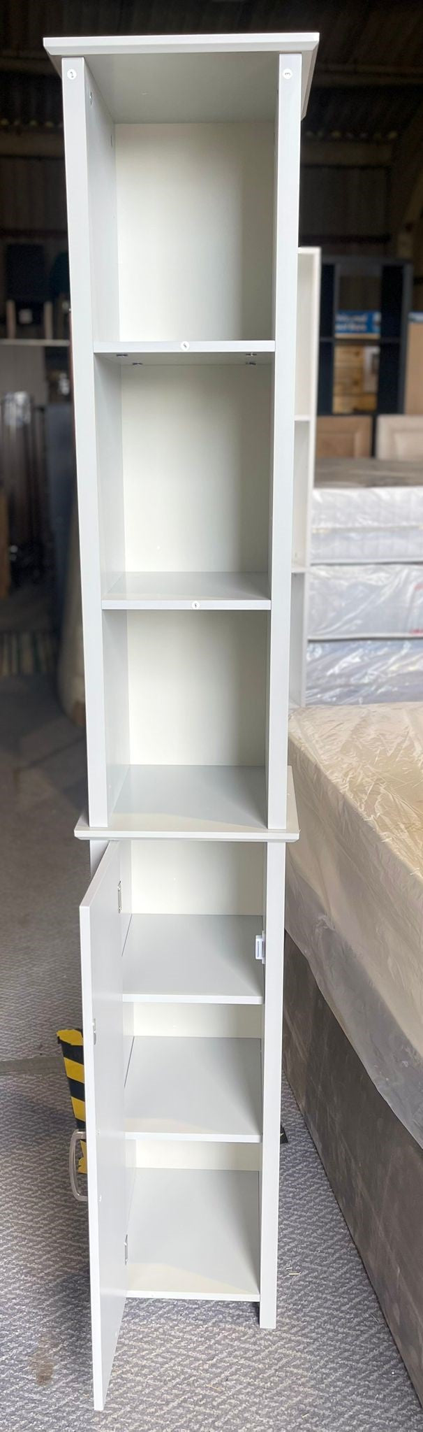 Assembled Tongue & Groove Tallboy - Grey